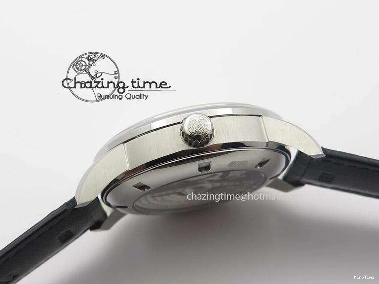 MIROTIME 0712 Ingeniuer St.Laurens SS White Dial MK 1:1 Best Edition On Black Leather Strap A Youthful 7363